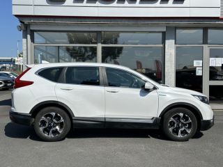 57200 : Hyundai Sarreguemines - Theobald Automobiles - HONDA CR-V - CR-V - Blanc Platine nacrée - Traction - Hybride : Essence/Electrique