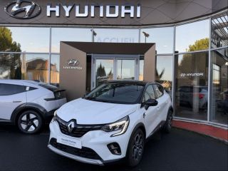 19100 : Hyundai Brive-la-Gaillarde - Garage Pouget - RENAULT Captur - Captur - Blanc Nacré/Noir Etoile - Traction - Essence/Micro-Hybride