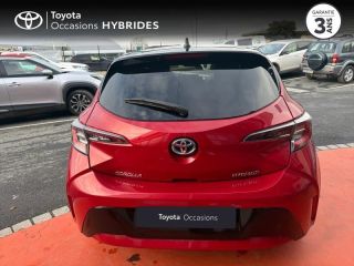 50000 : Hyundai Saint-Lô - GCA - TOYOTA Corolla - Corolla - Bi ton rouge intense   noir - Traction - Hybride : Essence/Electrique