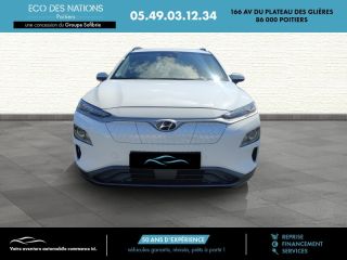 86000 : Hyundai Poitiers - Eco des Nations - HYUNDAI Kona - Kona - Chalk White Métal - Traction - Electrique