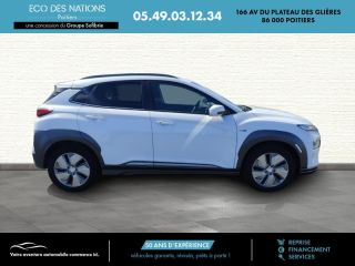 86000 : Hyundai Poitiers - Eco des Nations - HYUNDAI Kona - Kona - Chalk White Métal - Traction - Electrique