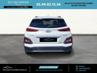 86000 : Hyundai Poitiers - Eco des Nations - HYUNDAI Kona - Kona - Chalk White Métal - Traction - Electrique