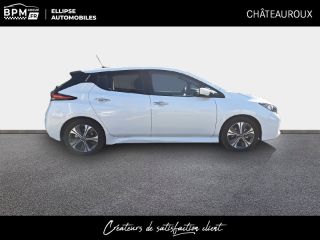 36000 : Hyundai Châteauroux - ELLIPSE Automobiles - NISSAN Leaf - Leaf - Blanc Lunaire - Traction - Electrique