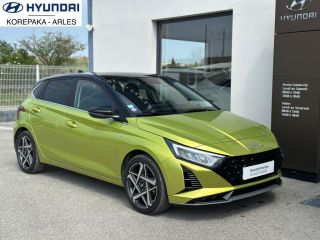 13200 : HYUNDAI Arles - Lexa Automobile - HYUNDAI i20 Executive - i20 III - LUCID LIME/PHANTOM BLACK - Automate sequentiel - Essence sans plomb