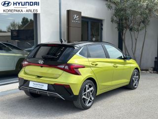 13200 : HYUNDAI Arles - Lexa Automobile - HYUNDAI i20 Executive - i20 III - LUCID LIME/PHANTOM BLACK - Automate sequentiel - Essence sans plomb