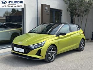 13200 : HYUNDAI Arles - Lexa Automobile - HYUNDAI i20 Executive - i20 III - LUCID LIME/PHANTOM BLACK - Automate sequentiel - Essence sans plomb
