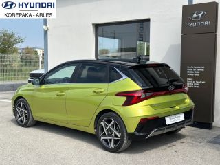13200 : HYUNDAI Arles - Lexa Automobile - HYUNDAI i20 Executive - i20 III - LUCID LIME/PHANTOM BLACK - Automate sequentiel - Essence sans plomb