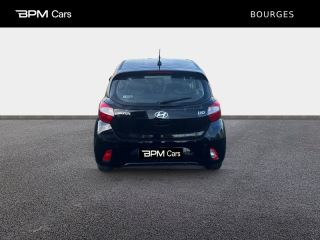 18230 : Hyundai Bourges - ELLIPSE Automobiles - HYUNDAI i10 - i10 - Phantom Black Métal - Traction - Essence