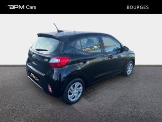 18230 : Hyundai Bourges - ELLIPSE Automobiles - HYUNDAI i10 - i10 - Phantom Black Métal - Traction - Essence