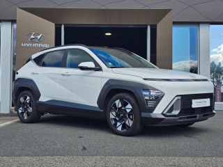 29000 : Hyundai Quimper - Iroise Automobiles - HYUNDAI Kona - Kona - Atlas White - Traction - Hybride : Essence/Electrique