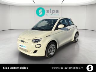 33140 : Hyundai - Sipa Automobiles – Bordeaux Sud - Villenave d’Ornon - FIAT 500e BERLINE Nouvelle 500 - 500 III ELECTRIQUE - Bossanova White - Automate à fonct. Continu - Courant électrique