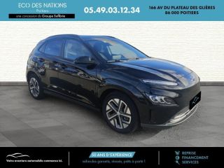 86000 : Hyundai Poitiers - Eco des Nations - HYUNDAI Kona - Kona - Noire - Traction - Electrique