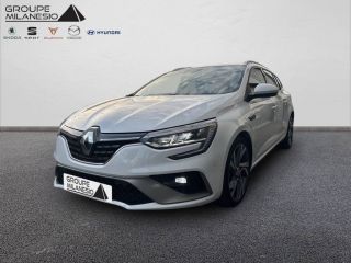 13730 : Hyundai Marignane - Cap Milanesio - RENAULT MEGANE IV ESTATE R.S. Line - MEGANE IV - Blanc lune - Boîte automatique - Essence / Courant électrique