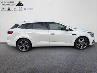13730 : Hyundai Marignane - Cap Milanesio - RENAULT MEGANE IV ESTATE R.S. Line - MEGANE IV - Blanc lune - Boîte automatique - Essence / Courant électrique