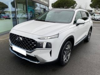 56000 : Hyundai Vannes - Park Lann Automobiles - HYUNDAI Santa Fe - Santa Fe - Creamy White Métal - Traction - Hybride : Essence/Electrique