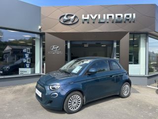 50300 : Hyundai Avranches - GCA - FIAT 500 - 500 - Ocean Green métal - Traction - Electrique