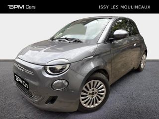 92130 : Hyundai ISSY-LES-MOULINEAUX - BPM Cars - FIAT 500 - 500 - Mineral Grey métal - Traction - Electrique