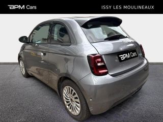 92130 : Hyundai ISSY-LES-MOULINEAUX - BPM Cars - FIAT 500 - 500 - Mineral Grey métal - Traction - Electrique