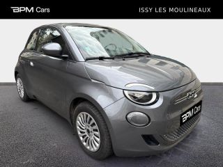 92130 : Hyundai ISSY-LES-MOULINEAUX - BPM Cars - FIAT 500 - 500 - Mineral Grey métal - Traction - Electrique