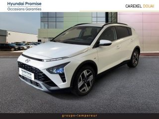 59187 : Hyundai Douai - Groupe Lempereur - HYUNDAI Bayon - Bayon - Atlas White/Toit/rétros Black - Traction - Essence/Micro-Hybride