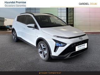 59187 : Hyundai Douai - Groupe Lempereur - HYUNDAI Bayon - Bayon - Atlas White/Toit/rétros Black - Traction - Essence/Micro-Hybride