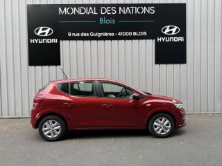 41000 : Hyundai Blois - Mondial des Nations - DACIA Sandero - Sandero - Rouge Fusion métallisé - Traction - Essence