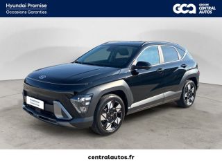 69340 : Hyundai Lyon Ouest - Groupe Central Autos - HYUNDAI KONA Creative - KONA II - Noir - Automate sequentiel - Essence / Courant électrique