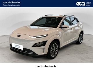 38300 : Hyundai Bourgoin-Jallieu - CENTRAL MOTOR LYON - HYUNDAI KONA ELECTRIC Intuitive - KONA ELECTRIQUE - Blanc - Automate à fonct. Continu - Courant électrique