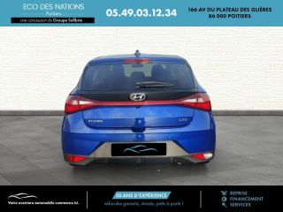 86000 : Hyundai Poitiers - Eco des Nations - HYUNDAI i20 - i20 - Bleu - Traction - Essence