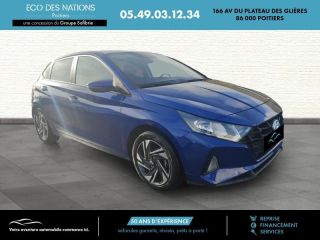 86000 : Hyundai Poitiers - Eco des Nations - HYUNDAI i20 - i20 - Bleu - Traction - Essence