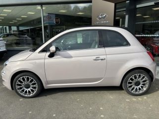 50300 : Hyundai Avranches - GCA - FIAT 500 - 500 - Coloris Pastel Powder Pink - Traction - Essence/Micro-Hybride