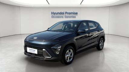 33110 : Hyundai Bordeaux Nord Le Bouscat - Sipa Automobiles - HYUNDAI KONA Intuitive - KONA II - Bleu - Automate sequentiel - Essence / Courant électrique