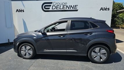 30100 : Hyundai Alès - Auto Hall - HYUNDAI KONA ELECTRIC Executive - KONA ELECTRIQUE - Gris - Automate à fonct. Continu - Courant électrique