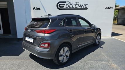 30100 : Hyundai Alès - Auto Hall - HYUNDAI KONA ELECTRIC Executive - KONA ELECTRIQUE - Gris - Automate à fonct. Continu - Courant électrique
