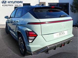 13200 : HYUNDAI Arles - Lexa Automobile - HYUNDAI KONA N Line Executive - KONA II - Gris - Automate sequentiel - Essence / Courant électrique