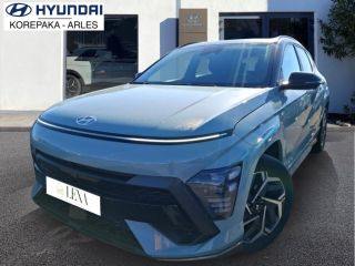 13200 : HYUNDAI Arles - Lexa Automobile - HYUNDAI KONA N Line Executive - KONA II - Gris - Automate sequentiel - Essence / Courant électrique