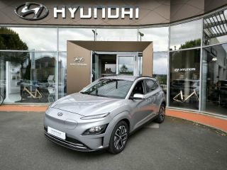 19100 : Hyundai Brive-la-Gaillarde - Garage Pouget - HYUNDAI Kona - Kona - Shimmering Silver Métal - Traction - Electrique