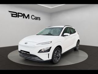 92250 : Hyundai La Garenne-Colombes - BPM Cars - HYUNDAI Kona - Kona - Serenity White Métal - Traction - Electrique