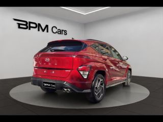 75013 : Hyundai Paris 13 - BPM Cars - HYUNDAI Kona - Kona - Ultimate Red métallisé - Traction - Hybride : Essence/Electrique