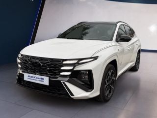 06130 : Hyundai Grasse - Garage Jean Cauvin - HYUNDAI TUCSON N Line Creative - TUCSON IV - Blanc - Boîte automatique - Essence / Courant électrique