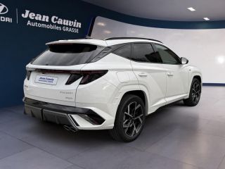 06130 : Hyundai Grasse - Garage Jean Cauvin - HYUNDAI TUCSON N Line Creative - TUCSON IV - Blanc - Boîte automatique - Essence / Courant électrique