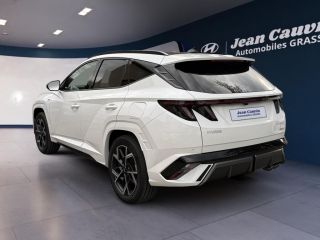 06130 : Hyundai Grasse - Garage Jean Cauvin - HYUNDAI TUCSON N Line Creative - TUCSON IV - Blanc - Boîte automatique - Essence / Courant électrique