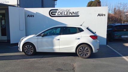 30100 : Hyundai Alès - Auto Hall - SEAT IBIZA Copa - IBIZA V - Blanc - Automate sequentiel - Essence sans plomb