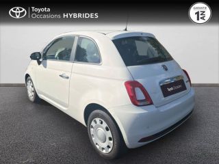 50000 : Hyundai Saint-Lô - GCA - FIAT 500 - 500 - Blanc - Traction - Essence/Micro-Hybride