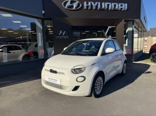 50300 : Hyundai Avranches - GCA - FIAT 500 - 500 - Blanc - Traction - Electrique