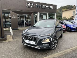 38200 : Hyundai Vienne - Groupe Central Autos - HYUNDAI KONA HYBRID Edition #1 - KONA - Gris - Automate sequentiel - Essence / Courant électrique