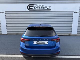 30100 : Hyundai Alès - Auto Hall - SKODA FABIA Style - FABIA IV - Bleu - Boîte manuelle - Essence sans plomb