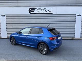30100 : Hyundai Alès - Auto Hall - SKODA FABIA Style - FABIA IV - Bleu - Boîte manuelle - Essence sans plomb