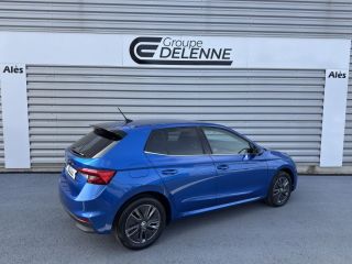 30100 : Hyundai Alès - Auto Hall - SKODA FABIA Style - FABIA IV - Bleu - Boîte manuelle - Essence sans plomb
