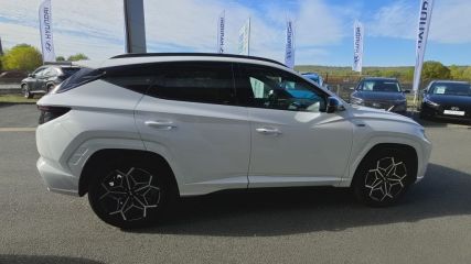 91150 : Hyundai Étampes -CAP Fournier - HYUNDAI TUCSON N Line Executive - TUCSON IV - BLANC - Boîte automatique - Essence / Courant électrique
